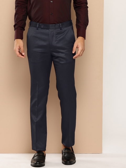 INVICTUS Men Adjustable Waistband Formal Trousers - Image 2