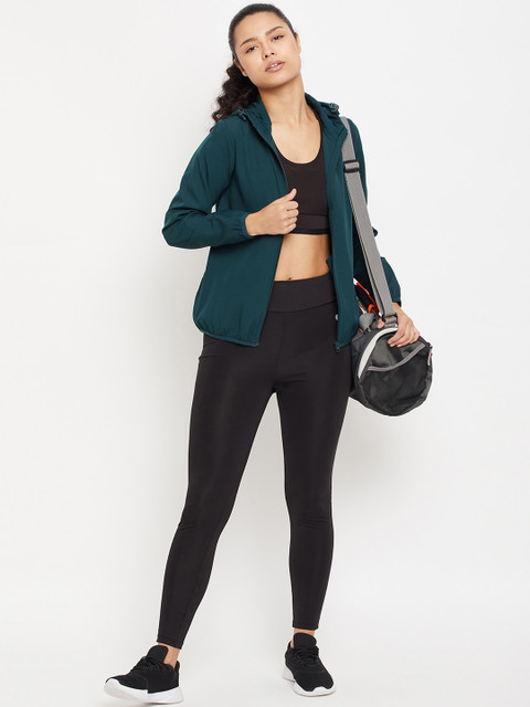 PERFKT-U Women Windcheater Antimicrobial Longline Training or Gym Sporty Jacket - Image 6