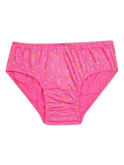 YELLOWDELIGHT Pack of 3 Printed Cotton Inner-Elastic Briefs YD 611 Kiruthika (w) jetty S - Image 5