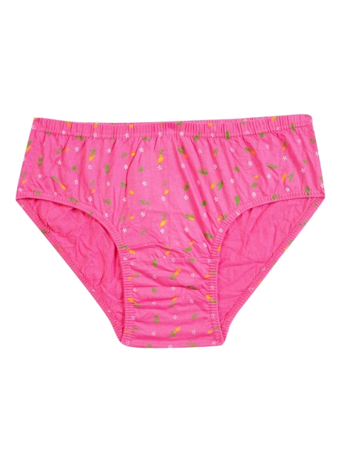 YELLOWDELIGHT Pack of 3 Printed Cotton Inner-Elastic Briefs YD 613 Kiruthika (w) jetty S - Image 6