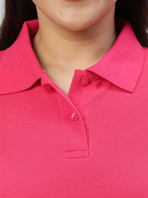 Wear Your Opinion Plus Size Polo Collar Cotton T-shirt - Image 3