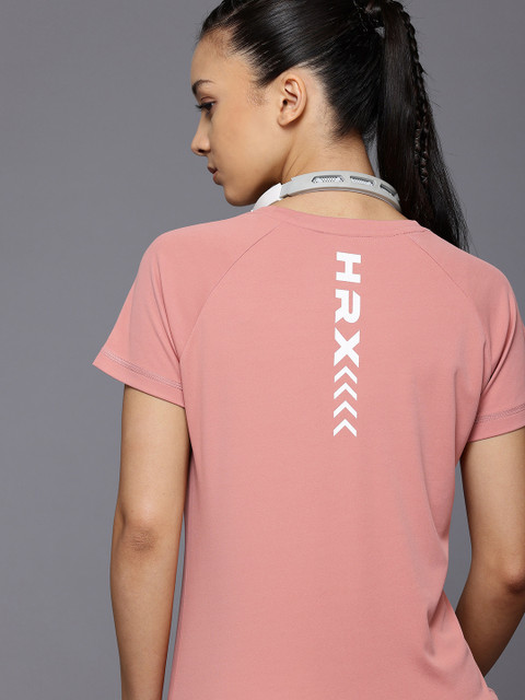 HRX by Hrithik Roshan Printed Rapid-Dry Training T-shirt