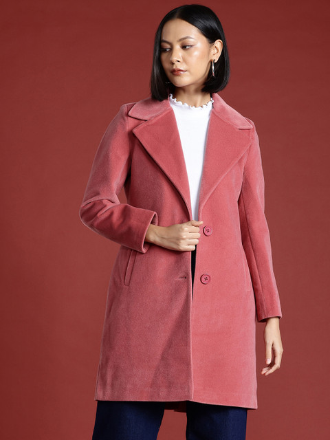 all about you Single-Breasted Regular Fit Overcoat