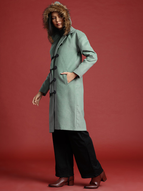 all about you Hooded Parka Coat - Image 3