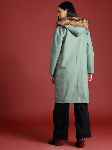 all about you Hooded Parka Coat - Image 4