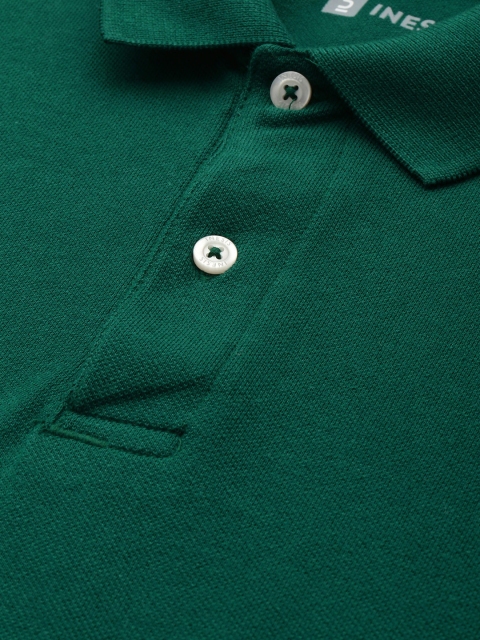 Inesis By Decathlon Men Cotton Polo Collar T-Shirt - Image 2