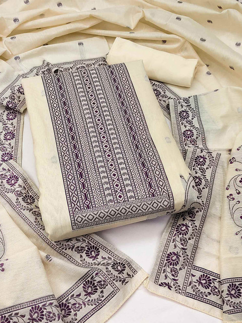 Peachmode Pure Cotton Unstitched Dress Material