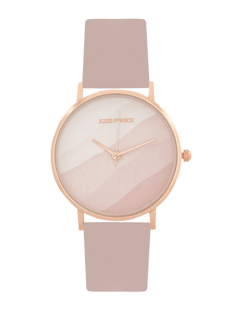 JOKER & WITCH Women Dial & Leather Bracelet Style Straps Analogue Watch AMWW797