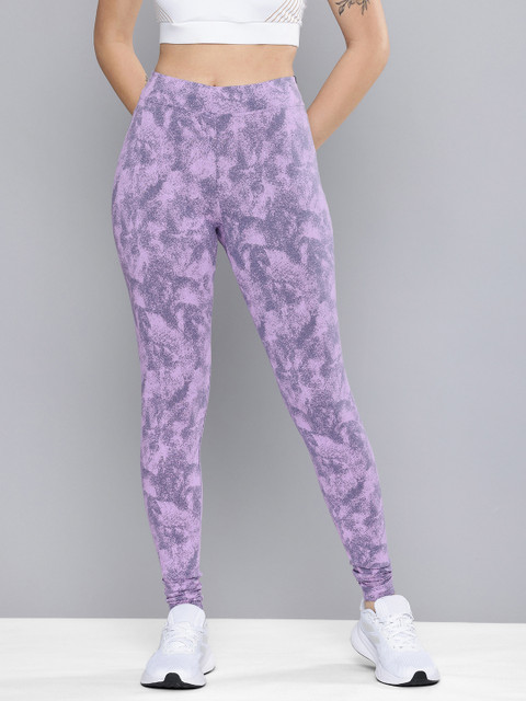 Decathlon DOMYOS - Women Printed Slim Fit Fitness Gym Tights