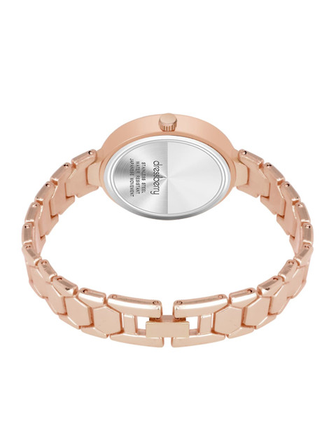 DressBerry Women Bracelet Style Straps Analogue Watch HOBDB-303-RG - Image 5