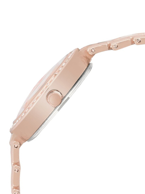 DressBerry Women Bracelet Style Straps Analogue Watch HOBDB-303-RG - Image 4