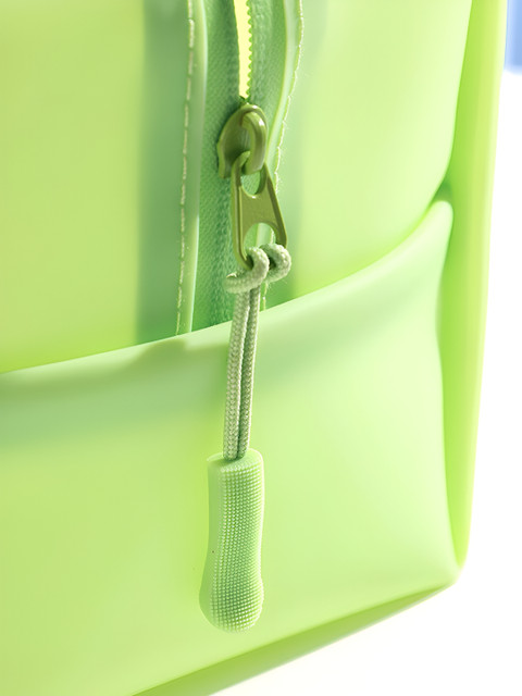 Aura Green & White Water Resistant Makeup Travel Accessory - Image 6