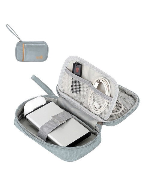 Aura Grey Electronics Accessory Organizer Travel Bag - Image 3
