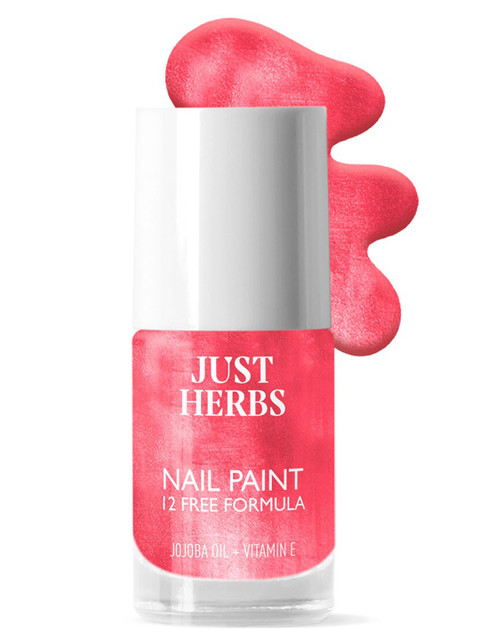 Just Herbs 12 Free Formula Long Lasting Nail Paint With Jojoba Oil -10ml-Barbie World-25