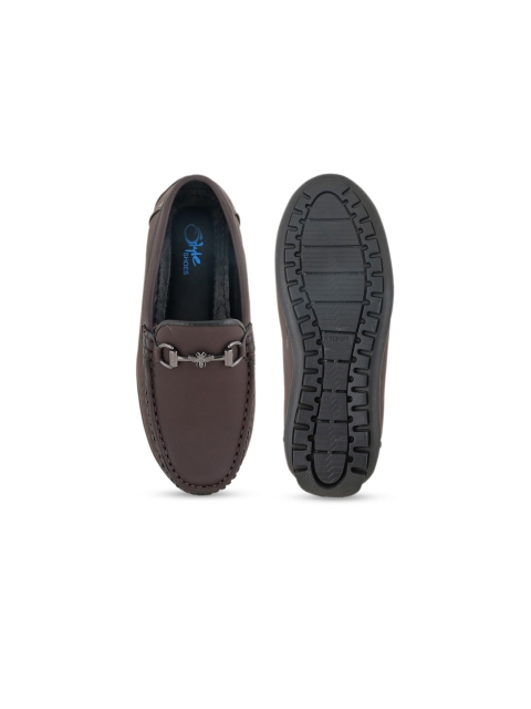 Style Shoes Boys Textured Comfort Insole Driving Shoes - Image 5
