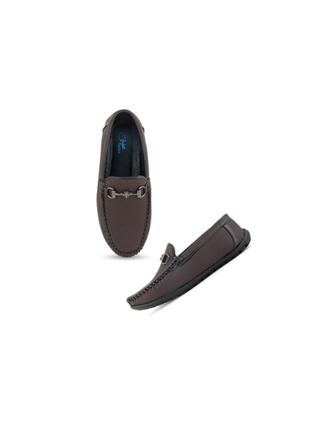 Style Shoes Boys Textured Comfort Insole Driving Shoes - Image 7