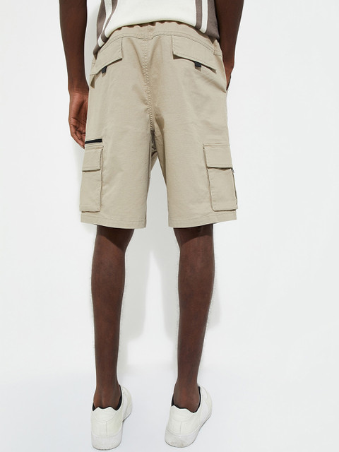 max URB_N Men Solid Cargo Shorts - Image 3