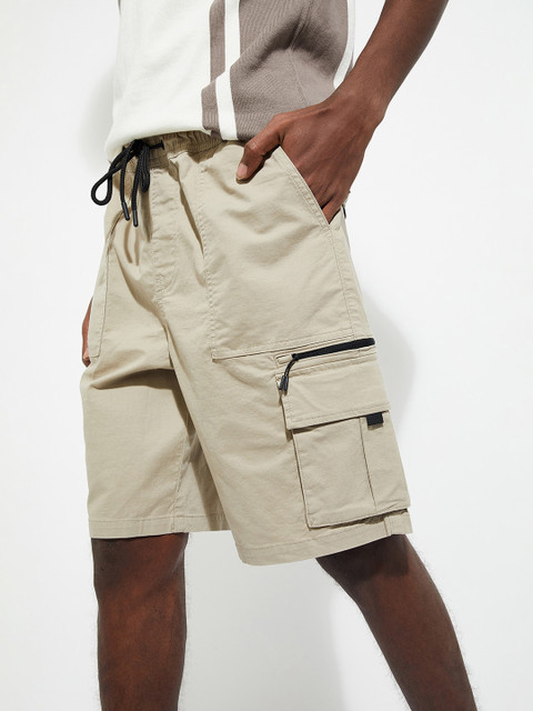 max URB_N Men Solid Cargo Shorts - Image 5