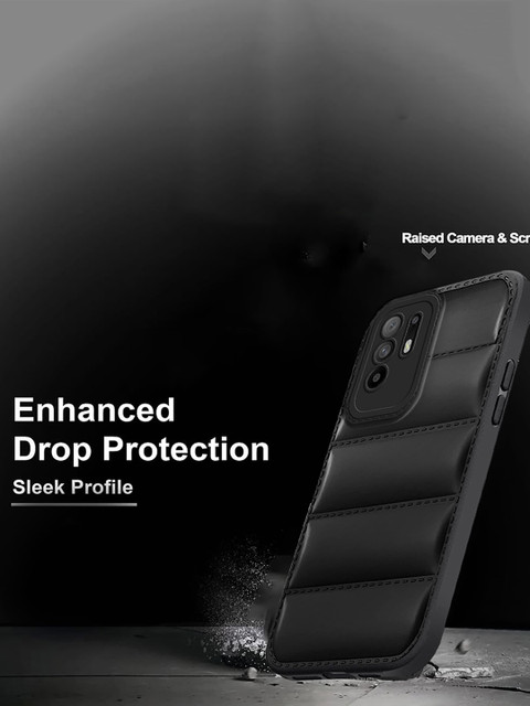 Karwan Oppo F19 Pro Plus Puffer Edition Silicone Mobile Back Case - Image 2