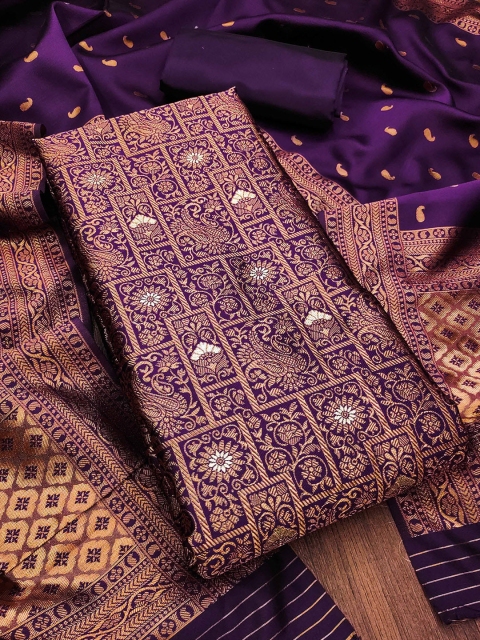 SHADOW & SAINING Unstitched Dress Material - Image 2