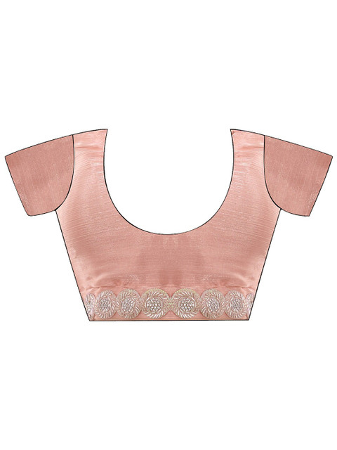 Kalista Embellished Beads and Stones Organza Saree - Image 7