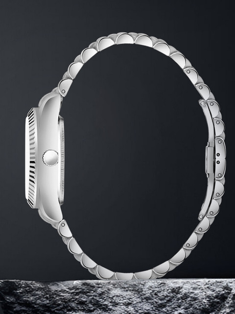 CARLINGTON Unisex Stainless Steel Bracelet Style Straps Analogue Watch Exclusive CT 8811 - Image 3