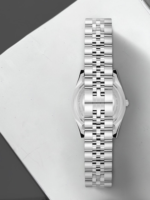 CARLINGTON Unisex Stainless Steel Bracelet Style Straps Analogue Watch Exclusive CT 8811 - Image 2