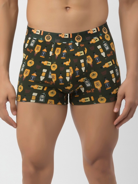 John Players Printed Cotton Trunk JTK028M17S