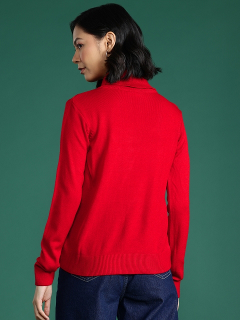 DressBerry Sequin Detailed Turtle Neck Pullover - Image 4