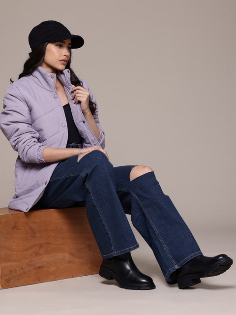 The Roadster Lifestyle Co. Longline Padded Jacket