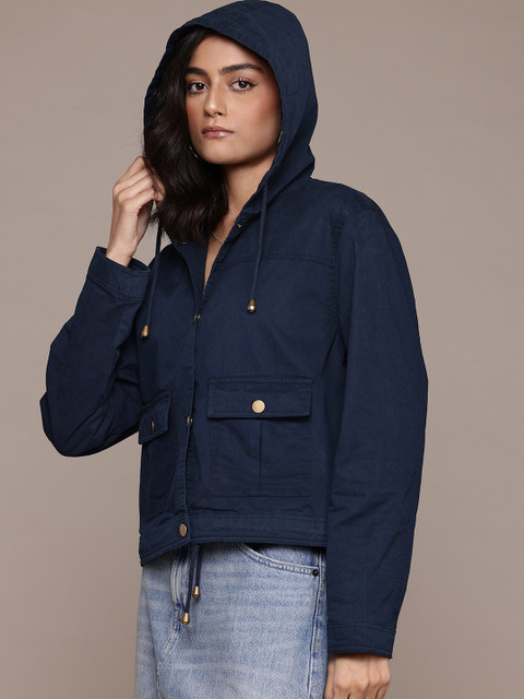 The Roadster Lifestyle Co. Hooded Tailored Jacket