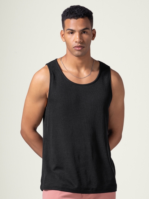 DAMENSCH Statement Waffle Premium Waffle Texture Colours by High IQ Dyes Tank Tops - Image 4