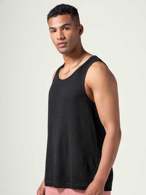 DAMENSCH Statement Waffle Premium Waffle Texture Colours by High IQ Dyes Tank Tops - Image 5