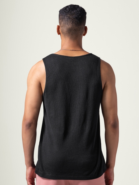 DAMENSCH Statement Waffle Premium Waffle Texture Colours by High IQ Dyes Tank Tops - Image 6