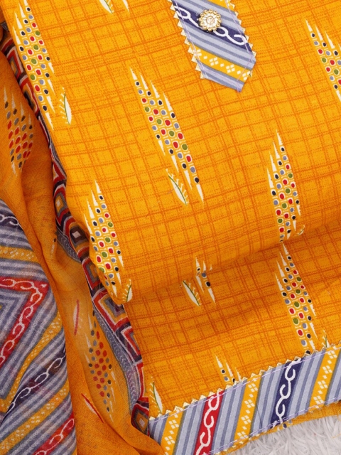 ASISA Printed Unstitched Dress Material - Image 3