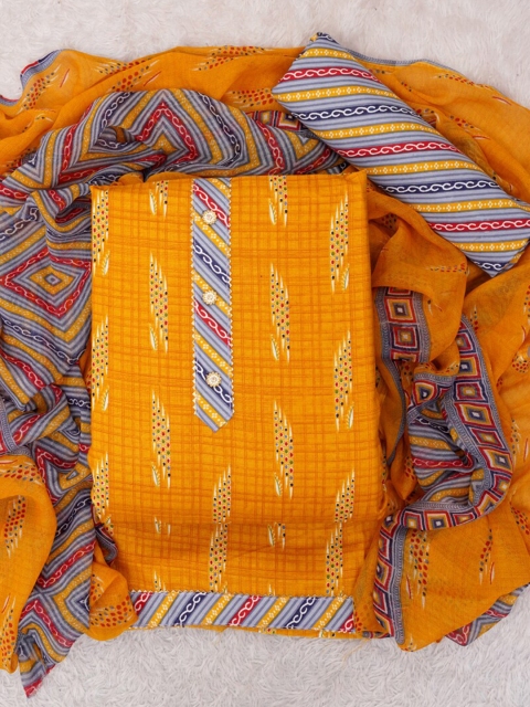 ASISA Printed Unstitched Dress Material - Image 2