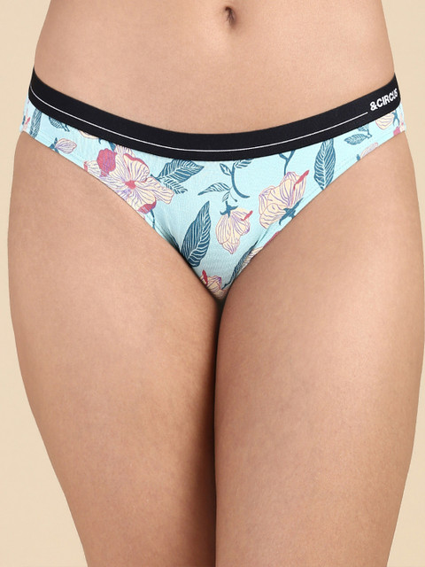 &CIRCUS Floral Printed MicroModal Bikini - Image 2