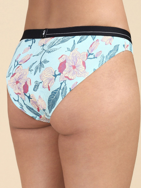 &CIRCUS Floral Printed MicroModal Bikini - Image 4