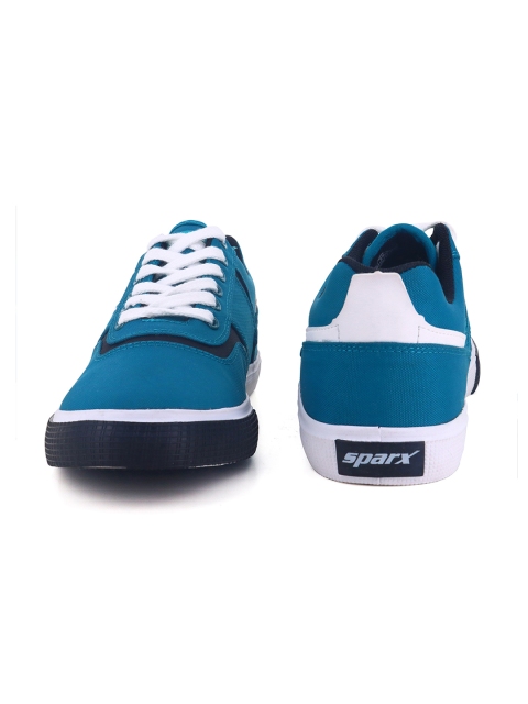 Sparx Men Striped Lace Up Sneakers - Image 5
