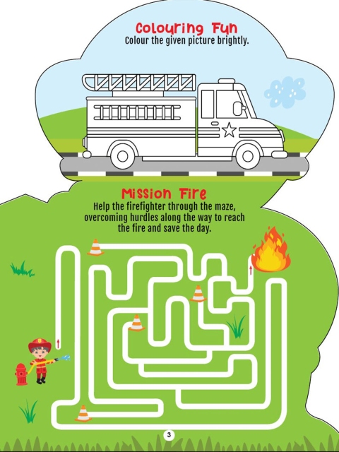 Dreamland Step into the Helpers Wonderland - Activity and Colouring Fun Book - Image 2