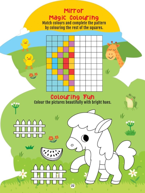 Dreamland Step into the Animal Kingdom- Activity and Colouring Fun Book - Image 7