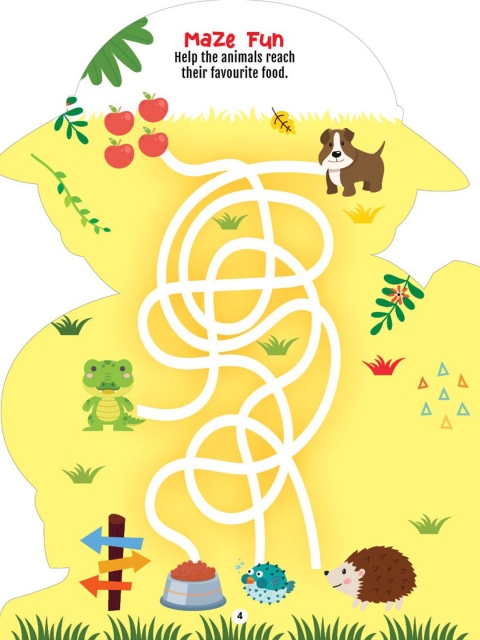 Dreamland Step into the Animal Kingdom- Activity and Colouring Fun Book - Image 2