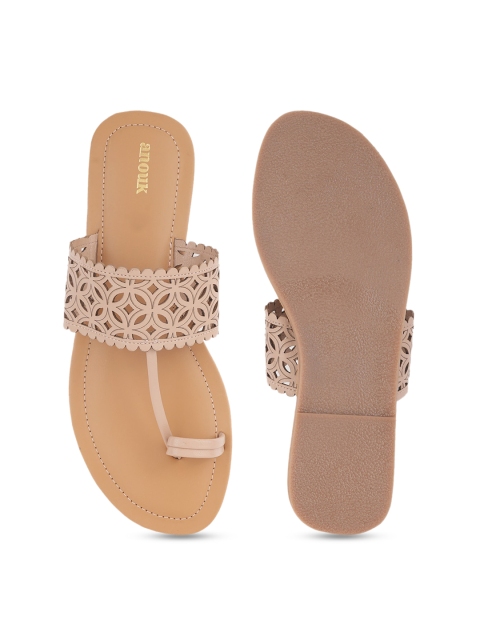 Anouk Laser Cut One Toe Flats - Image 5