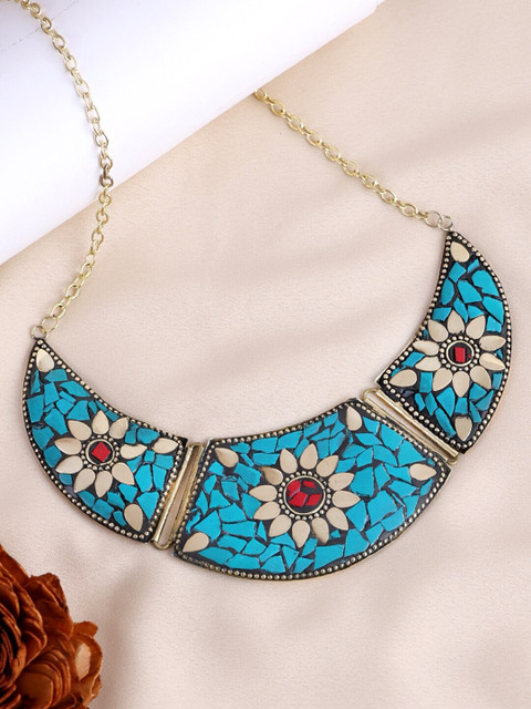 PANASH Gold-Plated Brass Necklace