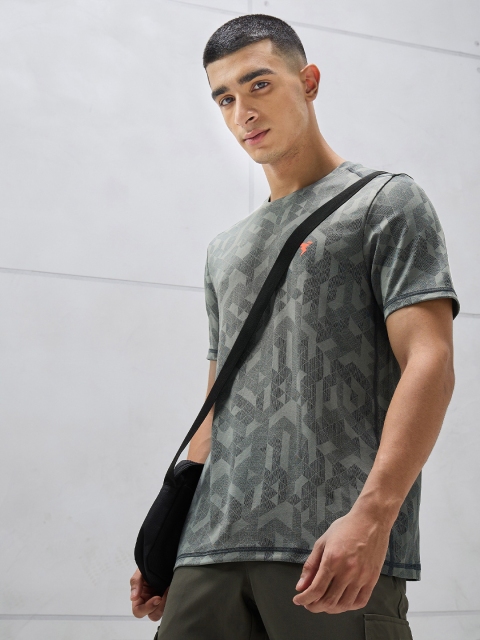Technosport Men Jacquard Double Cool Slim Fit Sports Tshirt - Image 6