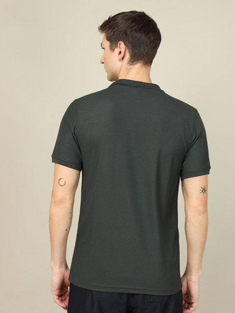 Technosport Solid Slim Fit Anti Static Polo T-shirt - Image 5