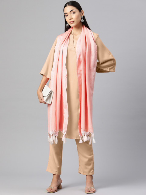 One Femme Striped Dupatta