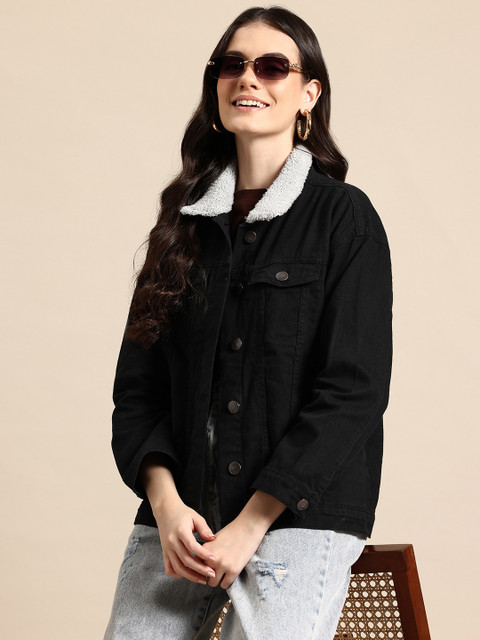 Mast & Harbour Pure Cotton Denim Jacket