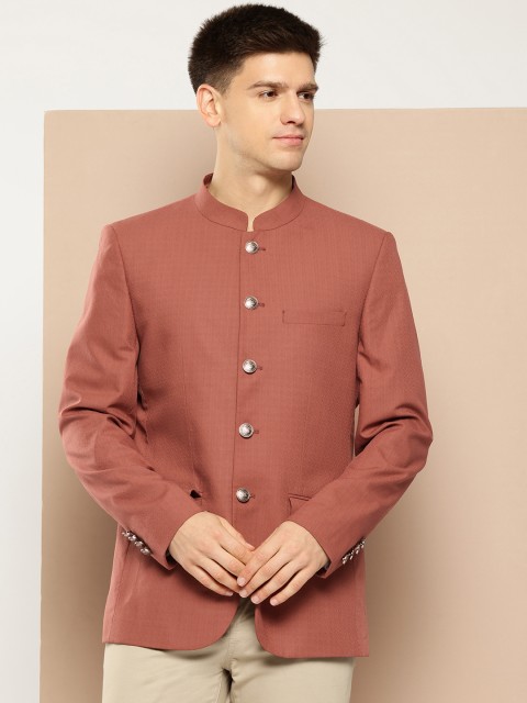 INVICTUS Woven Design Slim Fit Bandhgala