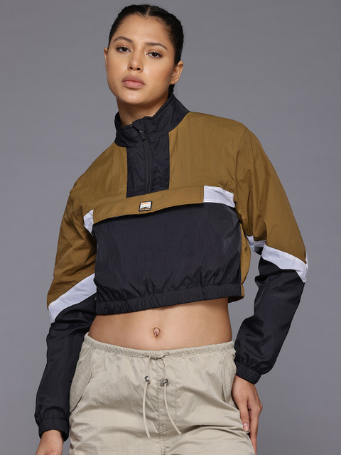 HRX by Hrithik Roshan Colourblocked Tailored Jacket